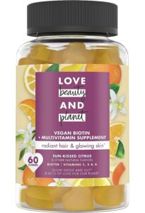 Love Beauty and Planet Citrus Crush Vegan Hair & Skin Dietary Supplement