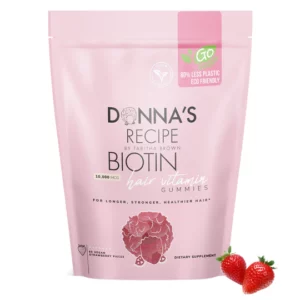 Donna’s Recipe Vegan Biotin Hair Vitamin Gummies