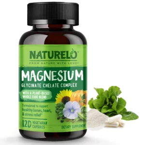 Naturelo Plant-Based Magnesium Glycinate Complex Supplement
