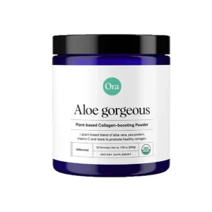 Ora Organic Aloe Gorgeous Plant-Based Collagen-Boosting Powder